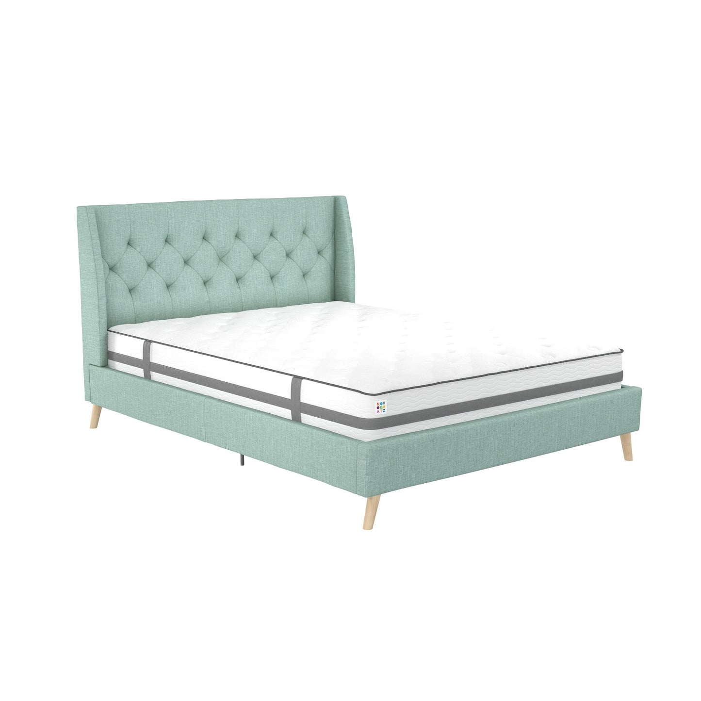 Her Majesty Bed - Green - Full