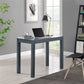 Parsons Minimalistic Desk with Drawer - Gray