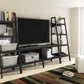 Lawrence 4 Shelf Ladder Bookcase Bundle, Set of 2  - Black
