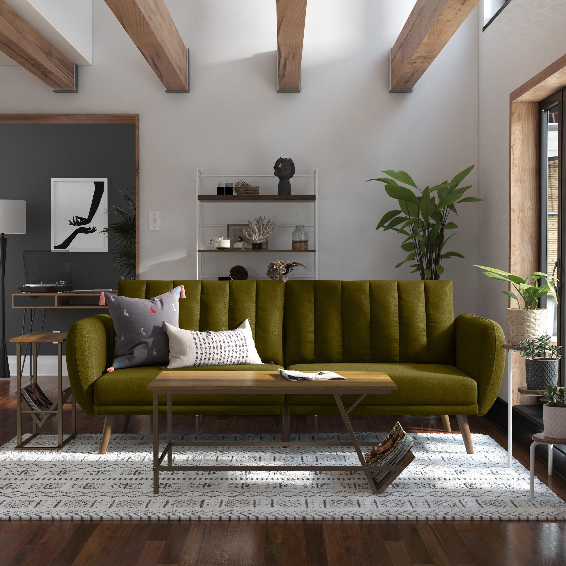 Brittany Futon - Green