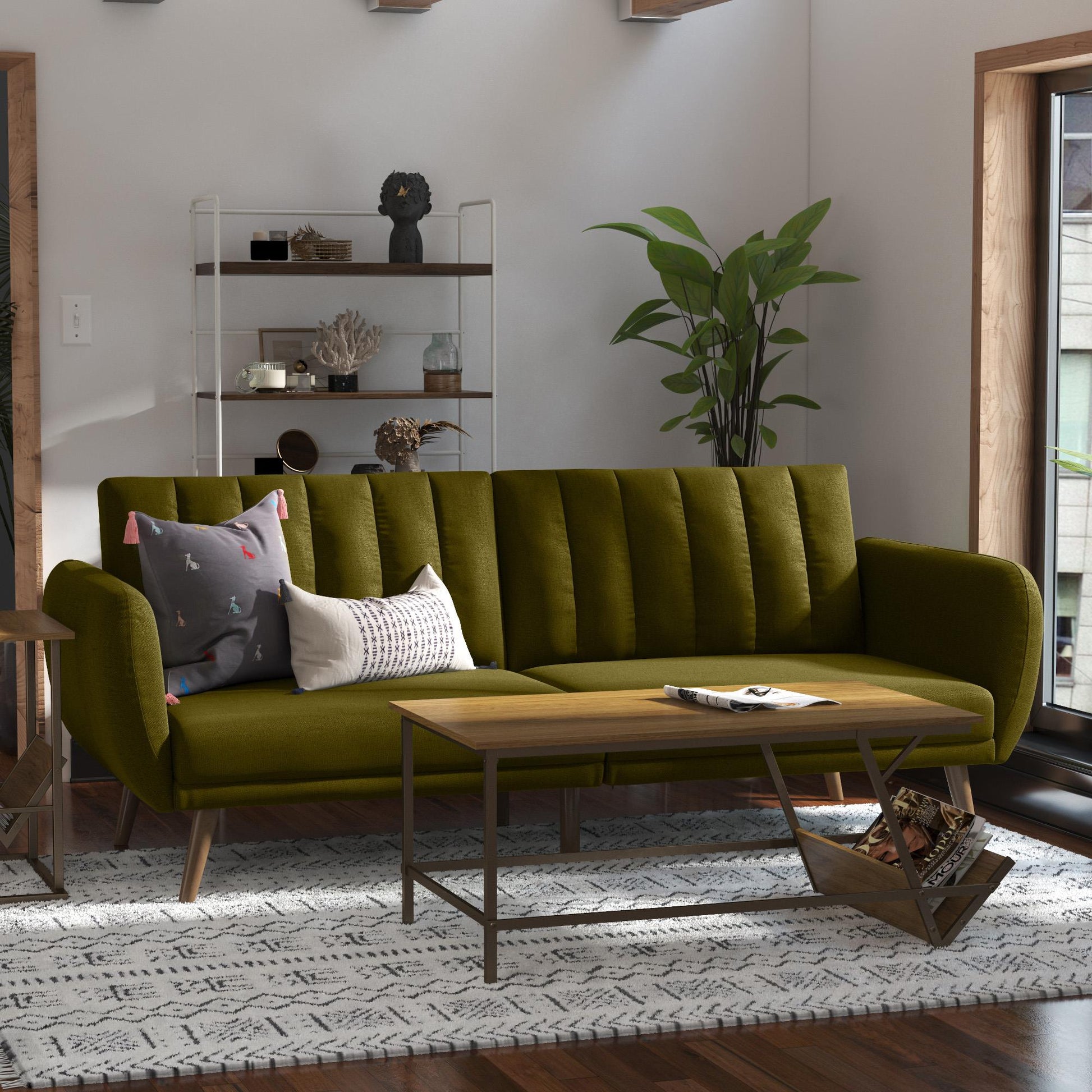 Brittany Futon - Green