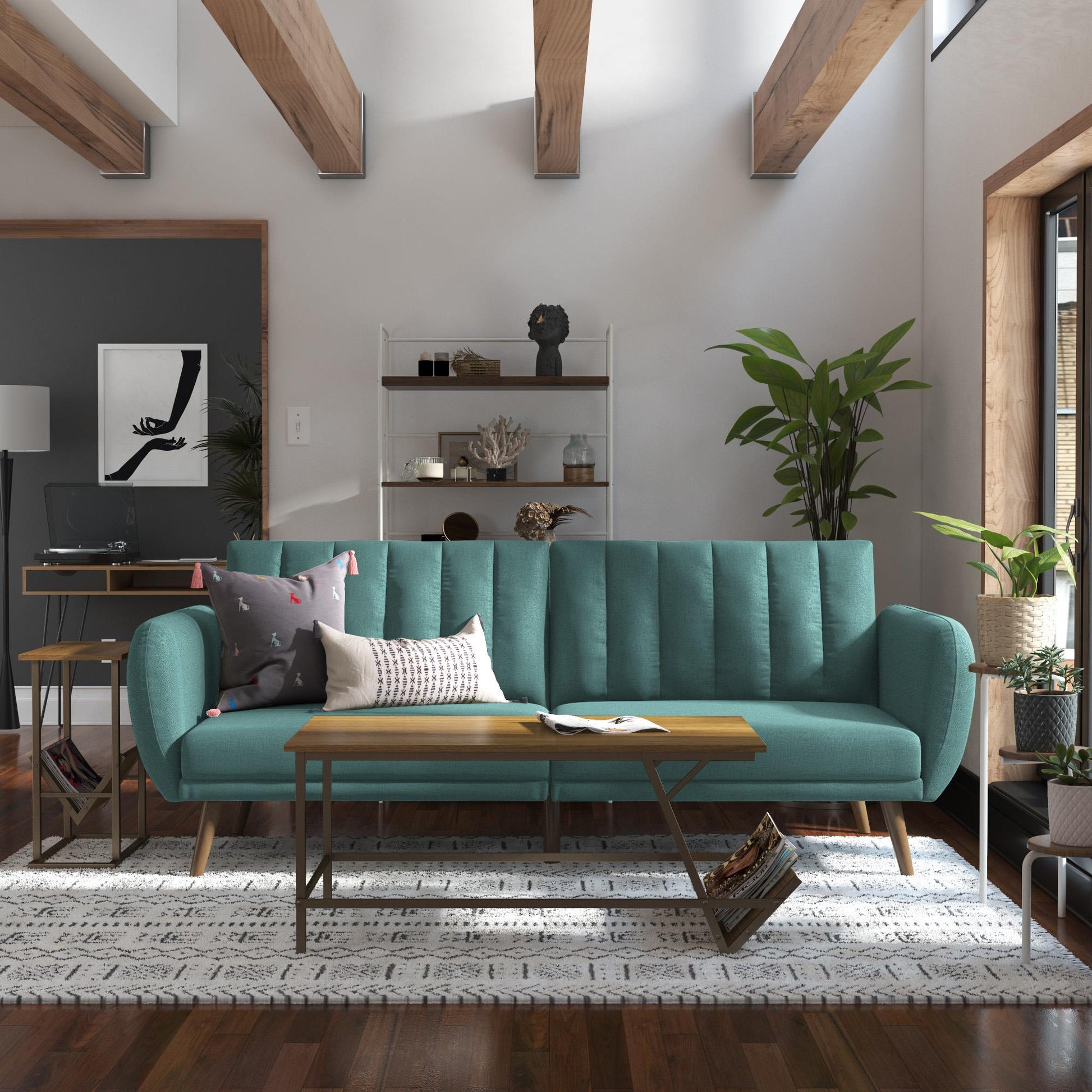 Brittany Futon - Teal