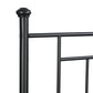 Provo Sturdy and Elegant Metal Headboard - Black