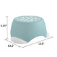 Kids One-Step Step Stool, Set of 2 Lightweight and Non-Slip - Blue - 2-Pack