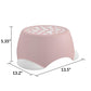 Kids One-Step Step Stool, Set of 2 Lightweight and Non-Slip - Light Pink - 2-Pack