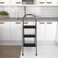 Multi-Step Folding Step Stool with 225 lb Weight Capacity - Navy - 3 Step 