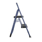 Multi-Step Folding Step Stool with 225 lb Weight Capacity - Navy - 2 Step