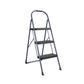 Multi-Step Folding Step Stool with 225 lb Weight Capacity - Navy - 3 Step 