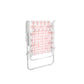 Novogratz Poolside Gossip, Priscilla Folding Chairs, 2-Pack, Rosewater - Rosewater - 2-Pack