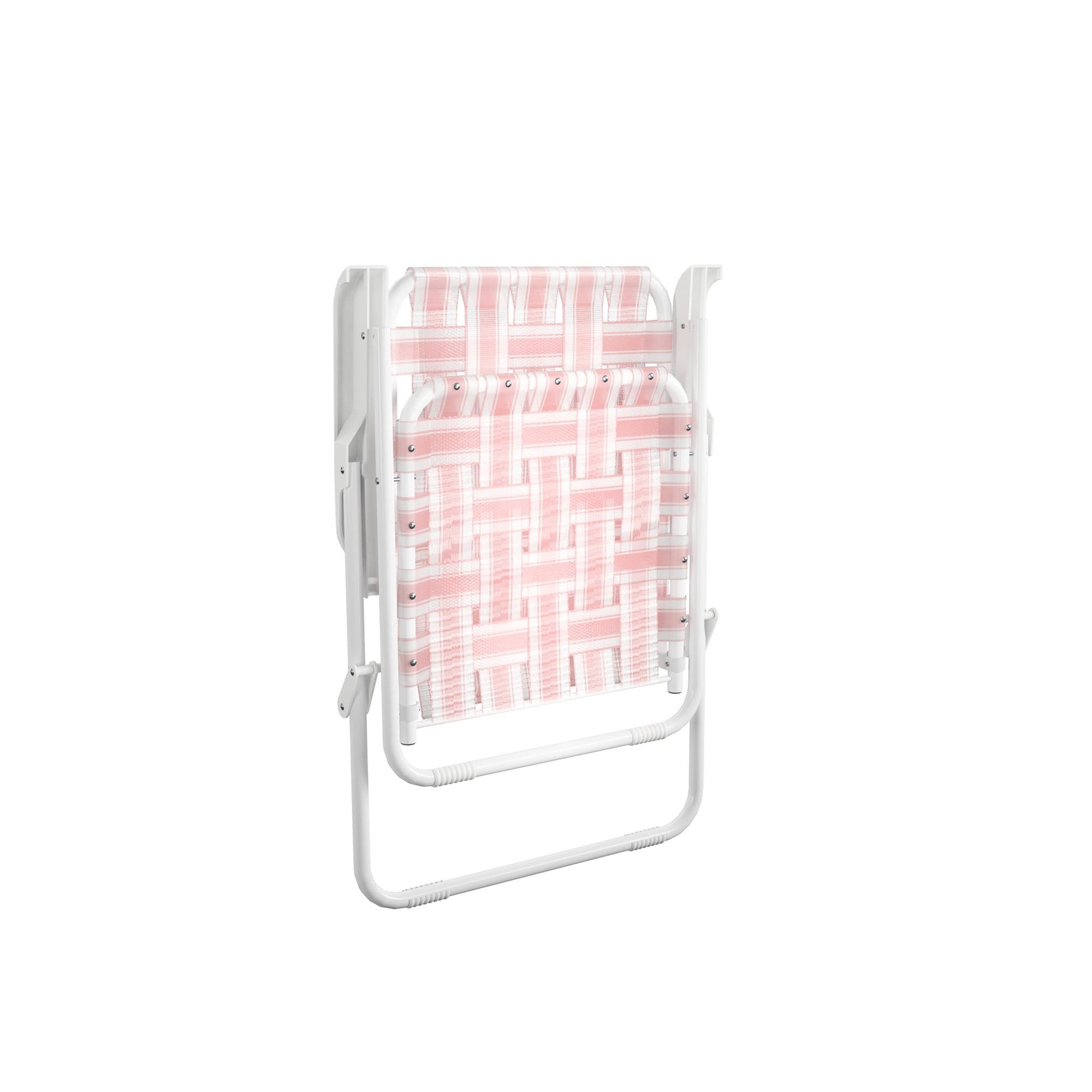 Novogratz Poolside Gossip, Priscilla Folding Chairs, 2-Pack, Rosewater - Rosewater - 2-Pack
