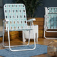 Novogratz Poolside Gossip, Priscilla Folding Chairs, 2-Pack, Aqua Haze - Aqua Haze - 2-Pack