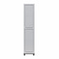 Kendall 16 Inch Multipurpose Storage Cabinet with 5 Shelves - Gray