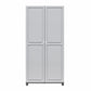 Kendall 36 Inch Multipurpose Storage Cabinet  - Gray