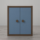 Sierra Ridge Terra Modular Bookcase with Doors - Blue