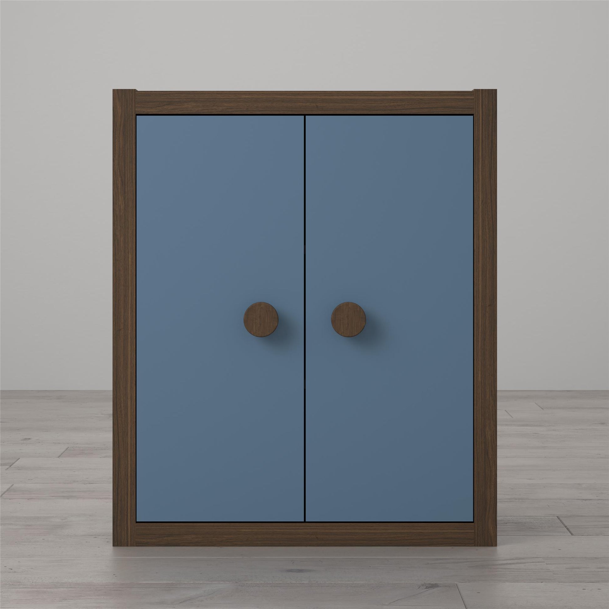 Sierra Ridge Terra Modular Bookcase with Doors - Blue