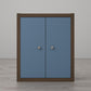 Sierra Ridge Terra Modular Bookcase with Doors - Blue