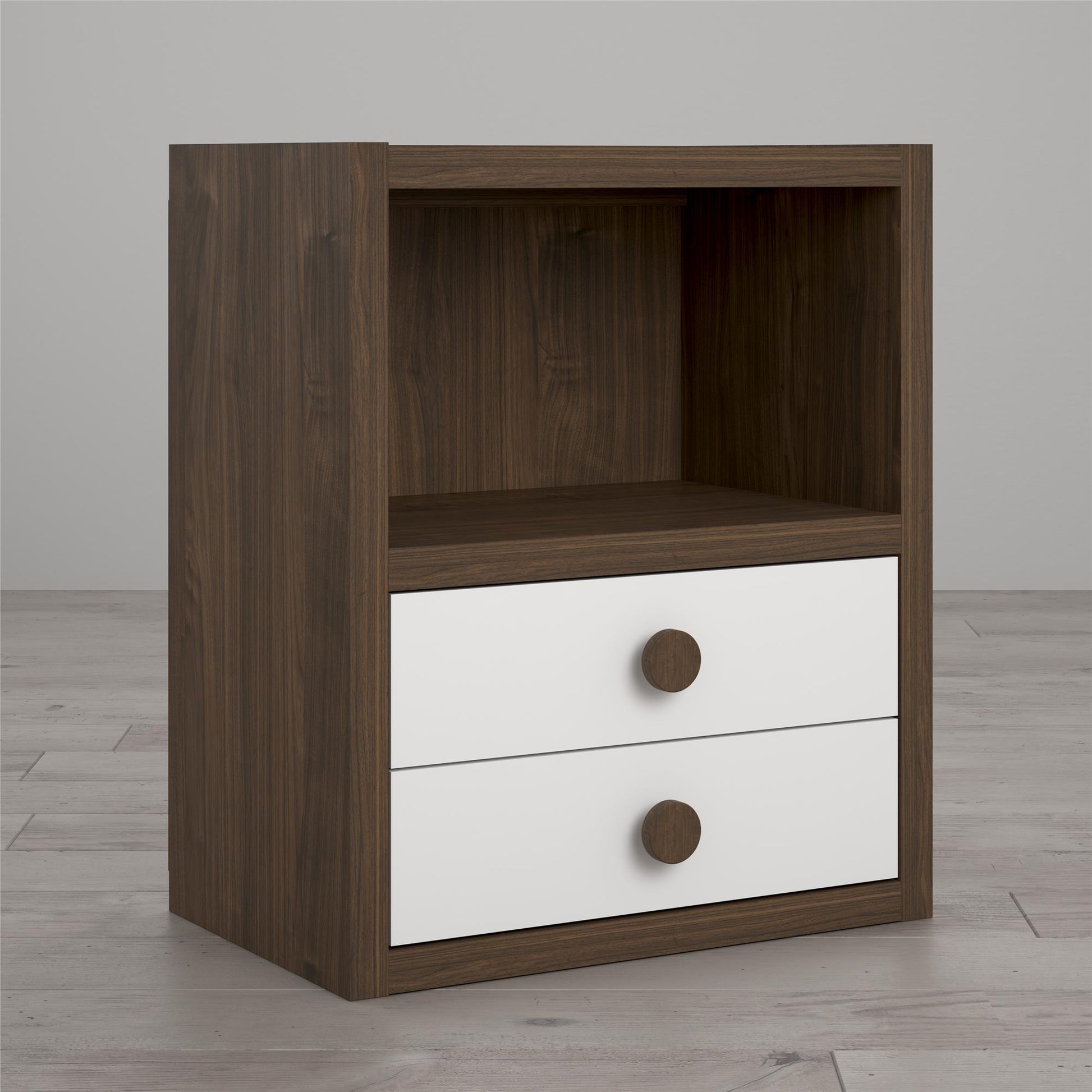 Sierra Ridge Terra Modular Bookcase with Drawers - White