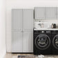 Kendall 36 Inch Multipurpose Storage Cabinet  - Gray