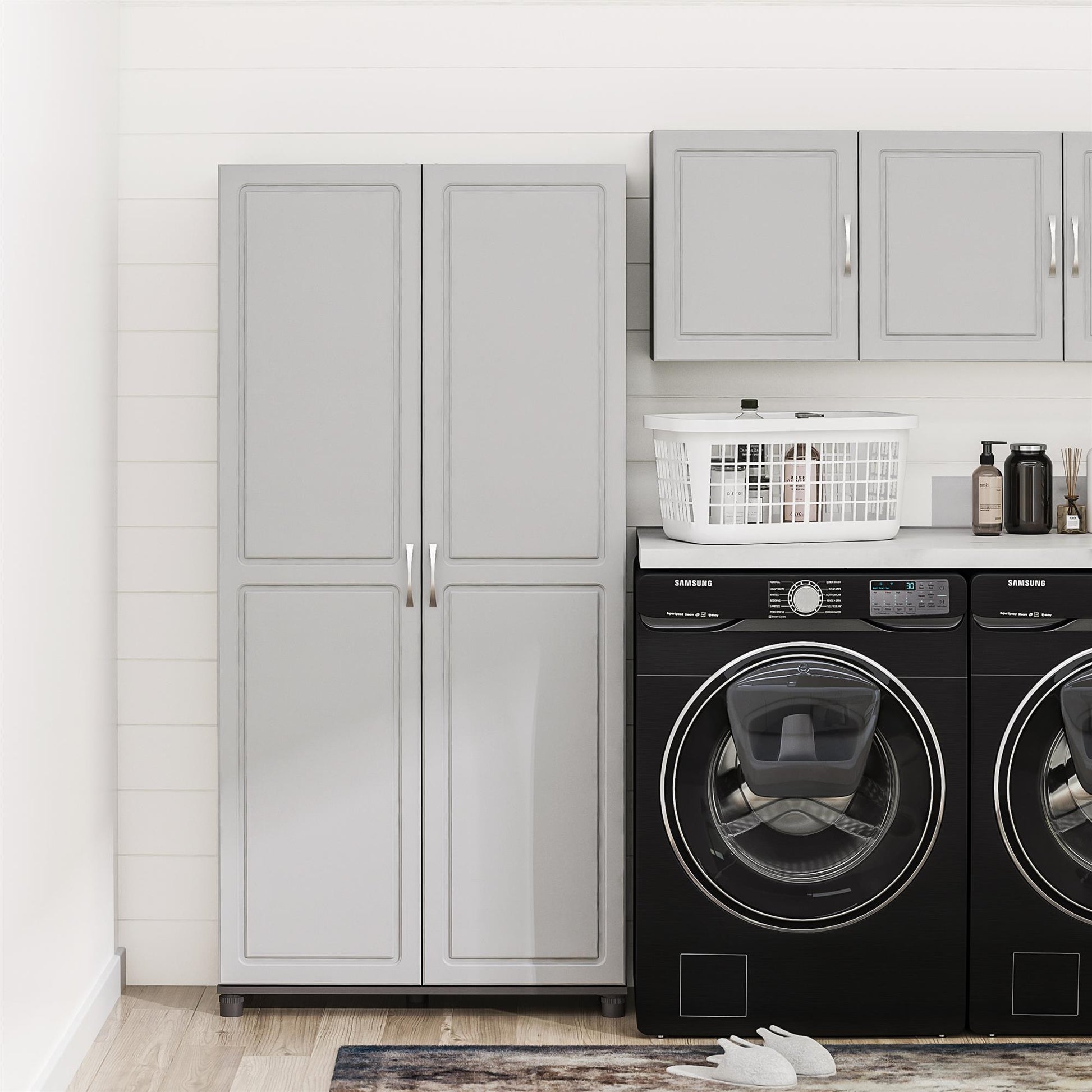 Kendall 36 Inch Multipurpose Storage Cabinet  - Gray