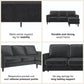 Winston Reversible Sofa Sectional - Dark Gray