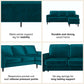 Winston Reversible Sofa Sectional - Green