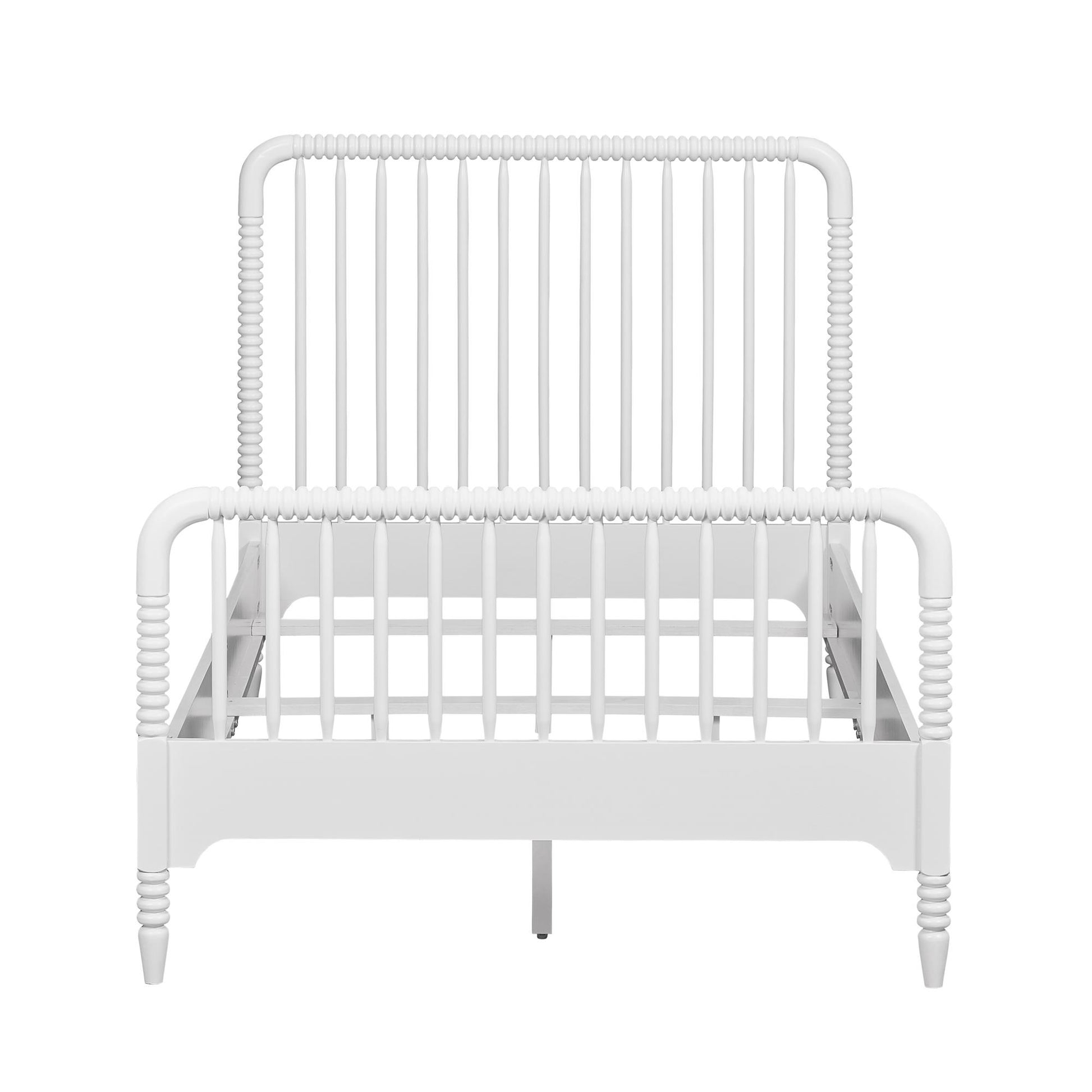 Rowan Valley Linden Kids’ Twin Size Bed with Wood Spindles - White - Twin
