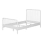 Rowan Valley Linden Kids’ Twin Size Bed with Wood Spindles - White - Twin
