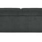 DHP Cooper Sofa Sleeper with Queen Memory Foam Mattress, Gray Velvet - Gray - Queen