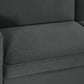DHP Cooper Sofa Sleeper with Queen Memory Foam Mattress, Gray Velvet - Gray - Queen