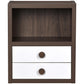 Sierra Ridge Terra Modular Bookcase with Drawers - White