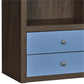 Sierra Ridge Terra Modular Bookcase with Drawers - Blue