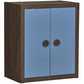 Sierra Ridge Terra Modular Bookcase with Doors - Blue