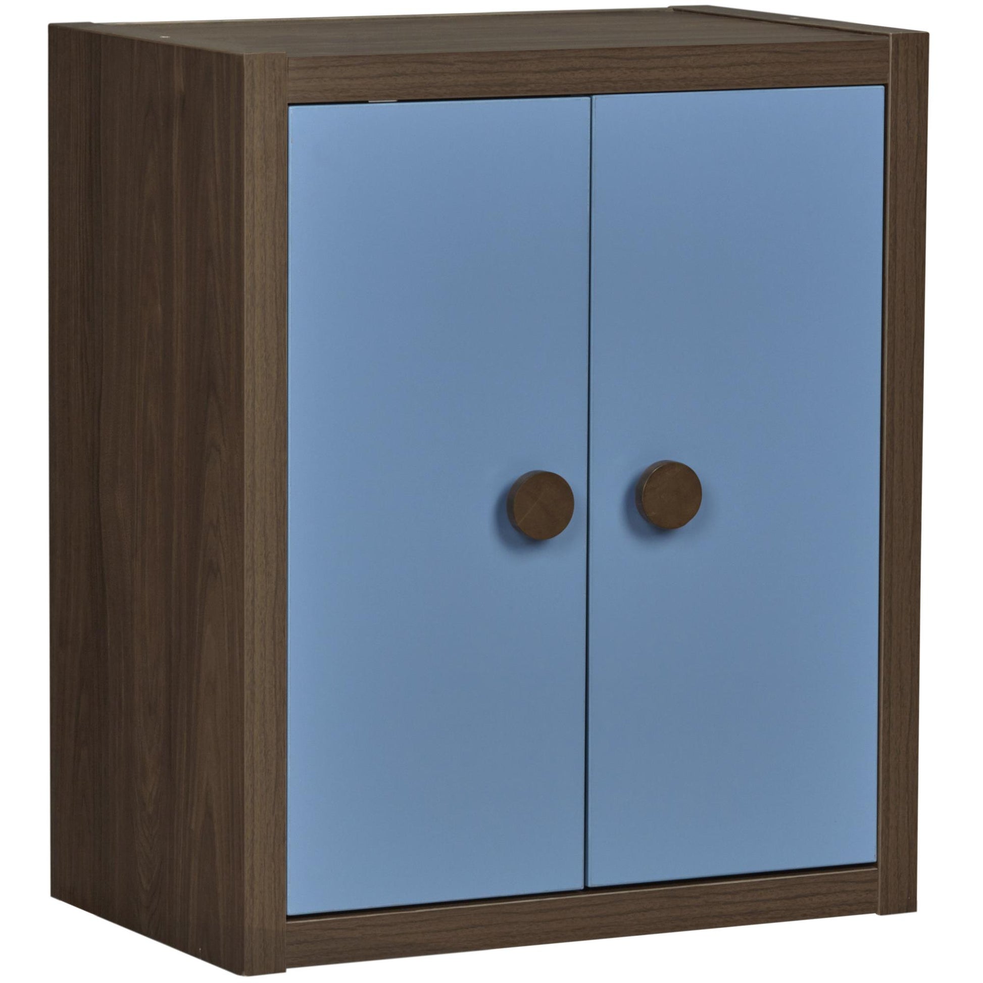 Sierra Ridge Terra Modular Bookcase with Doors - Blue