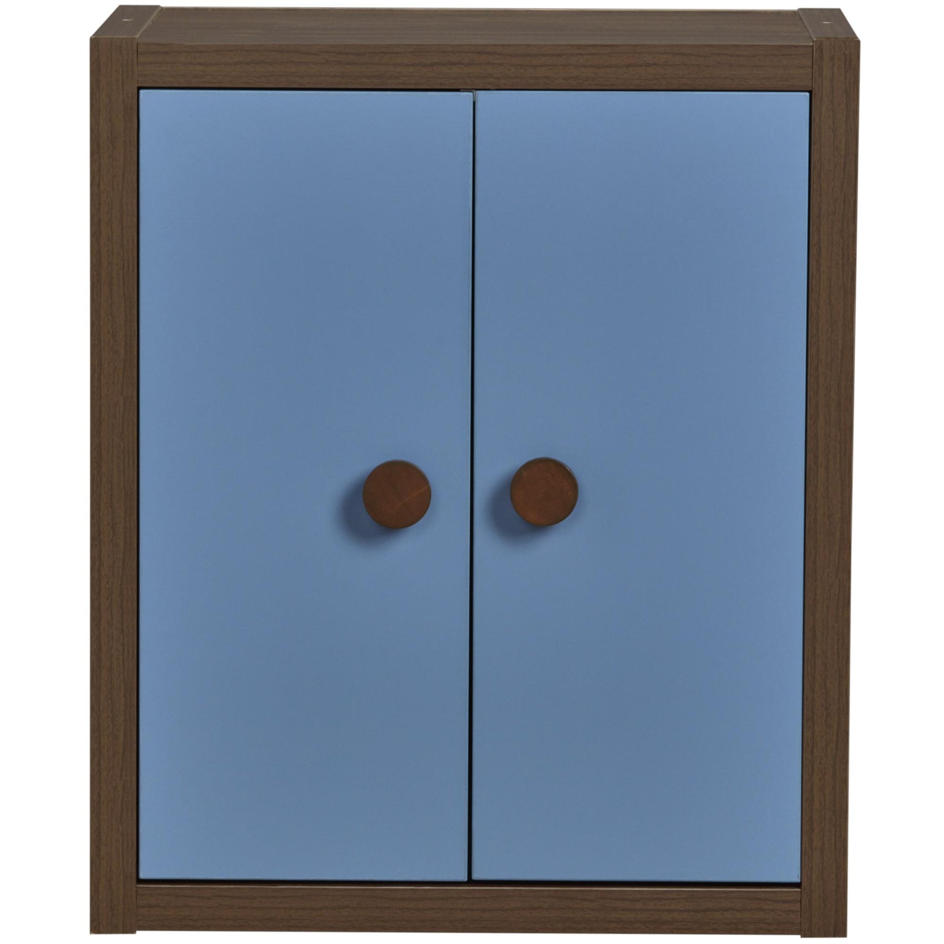 Sierra Ridge Terra Modular Bookcase with Doors - Blue