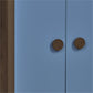 Sierra Ridge Terra Modular Bookcase with Doors - Blue