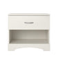 Crescent Point Nightstand, Vintage White - Vintage White