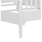 Rowan Valley Linden Kids’ Full Size Bed with Wood Spindles - White - Full