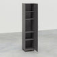 Kendall 16 Inch Multipurpose Storage Cabinet with 5 Shelves - Gray