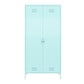 Cache 2 Door Tall Metal Locker Style Storage Cabinet, Mint - Spearmint