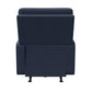 Baby Relax Salma Glider Rocker Recliner Chair, Navy Chenille - Navy
