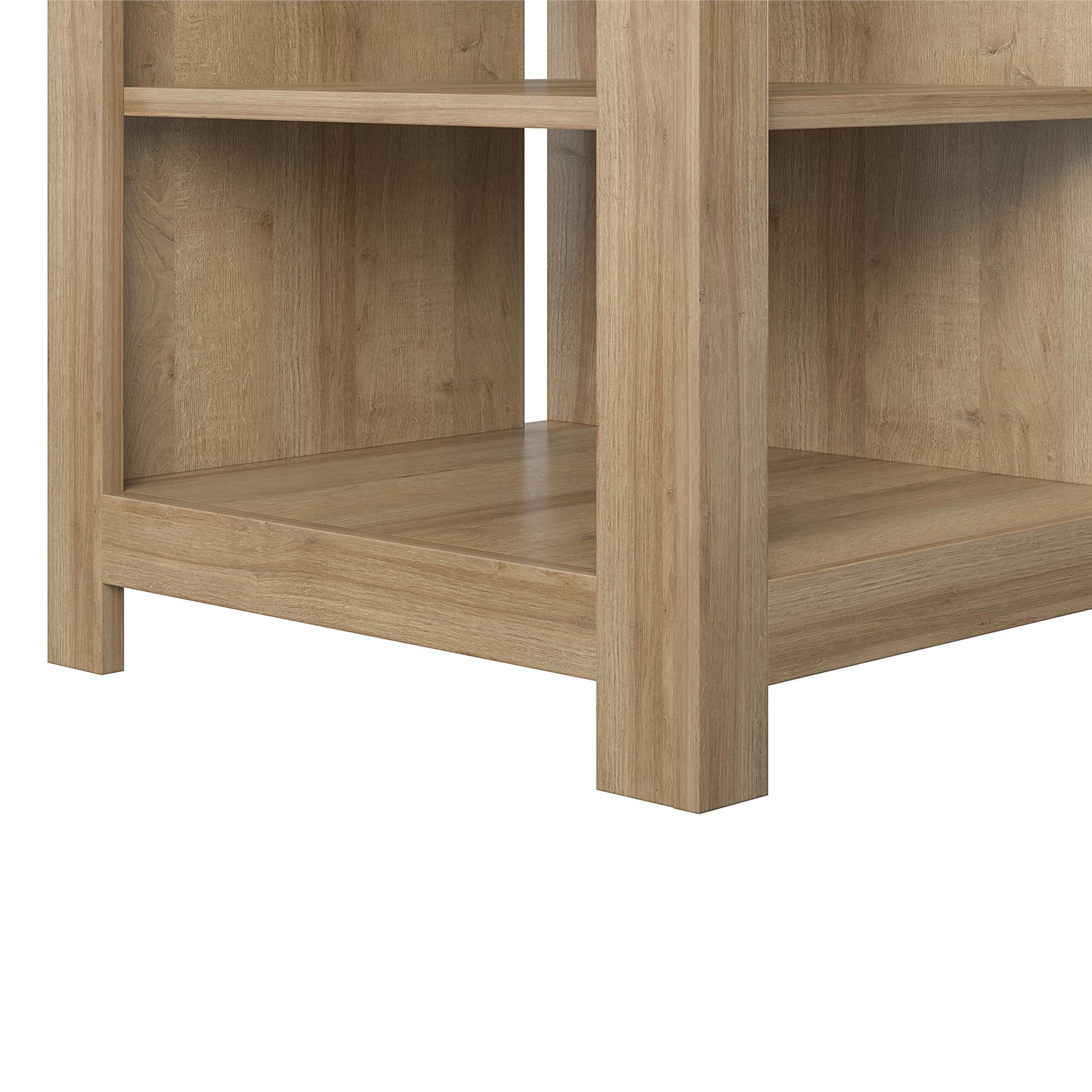 Melville Electric Fireplace Console TV Stand for TVs up to 74" - Natural