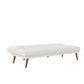 Brittany Armless Futon - White