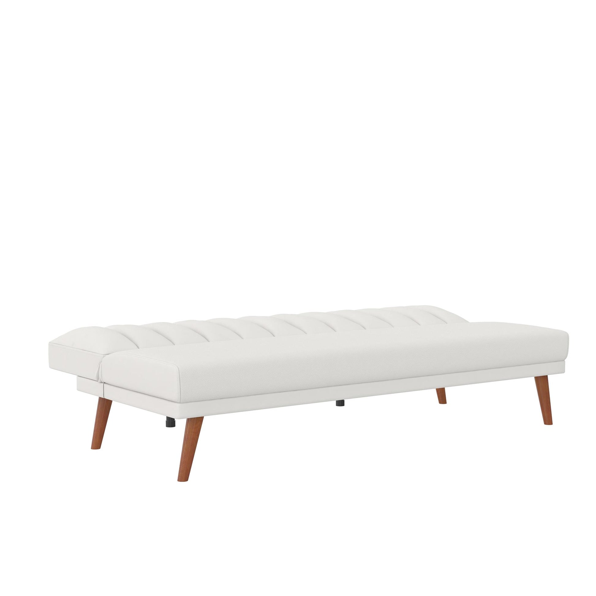 Brittany Armless Futon - White