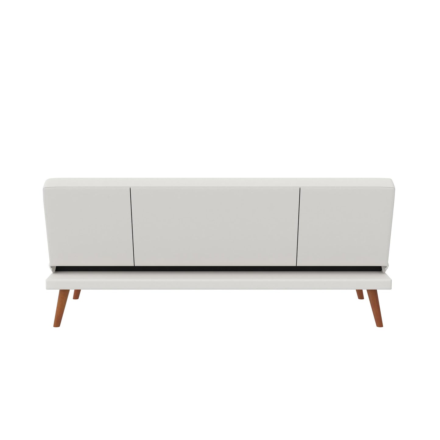 Brittany Armless Futon - White