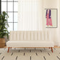 Brittany Armless Futon - White