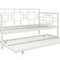 Better Homes & Gardens Twin Daybed with Trundle, Off White Metal - White