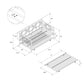 Better Homes & Gardens Twin Daybed with Trundle, Off White Metal - White