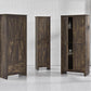 Farmington Rustic Farmhouse 30 Inch Wide Storage Cabinet - Rustic