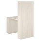 London Hobby Bookcase and Crafting Desk with Cubbies - Ivory Oak