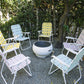 Novogratz Poolside Gossip, Priscilla Folding Chairs, 2-Pack, Aqua Haze - Aqua Haze - 2-Pack